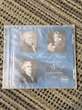 Music of Mozart, Beethoven & Liszt CD - Blue